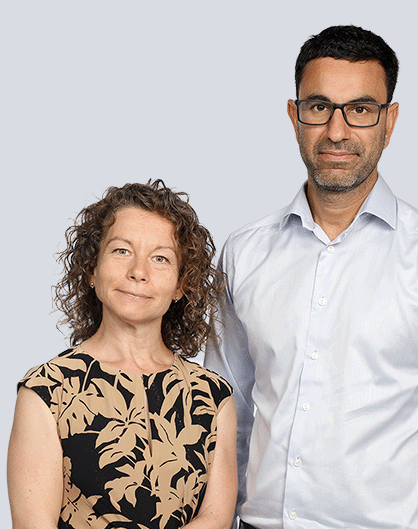 Dr. Natacha Gaillard & Dr. Ashwani Sharma, CO-CEOs & Mitgründer