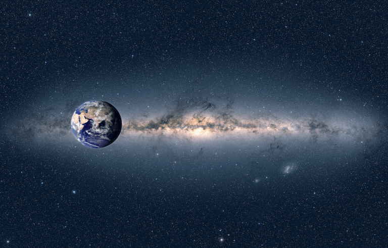 Der Blick aus dem Orbit auf die Erde